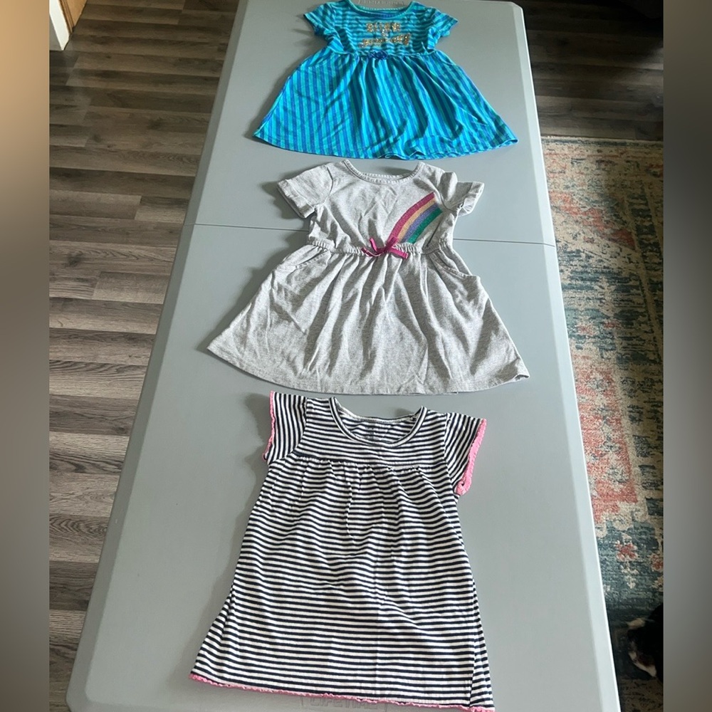 Toddler Size 3T Bundle of Three Casual Dresses